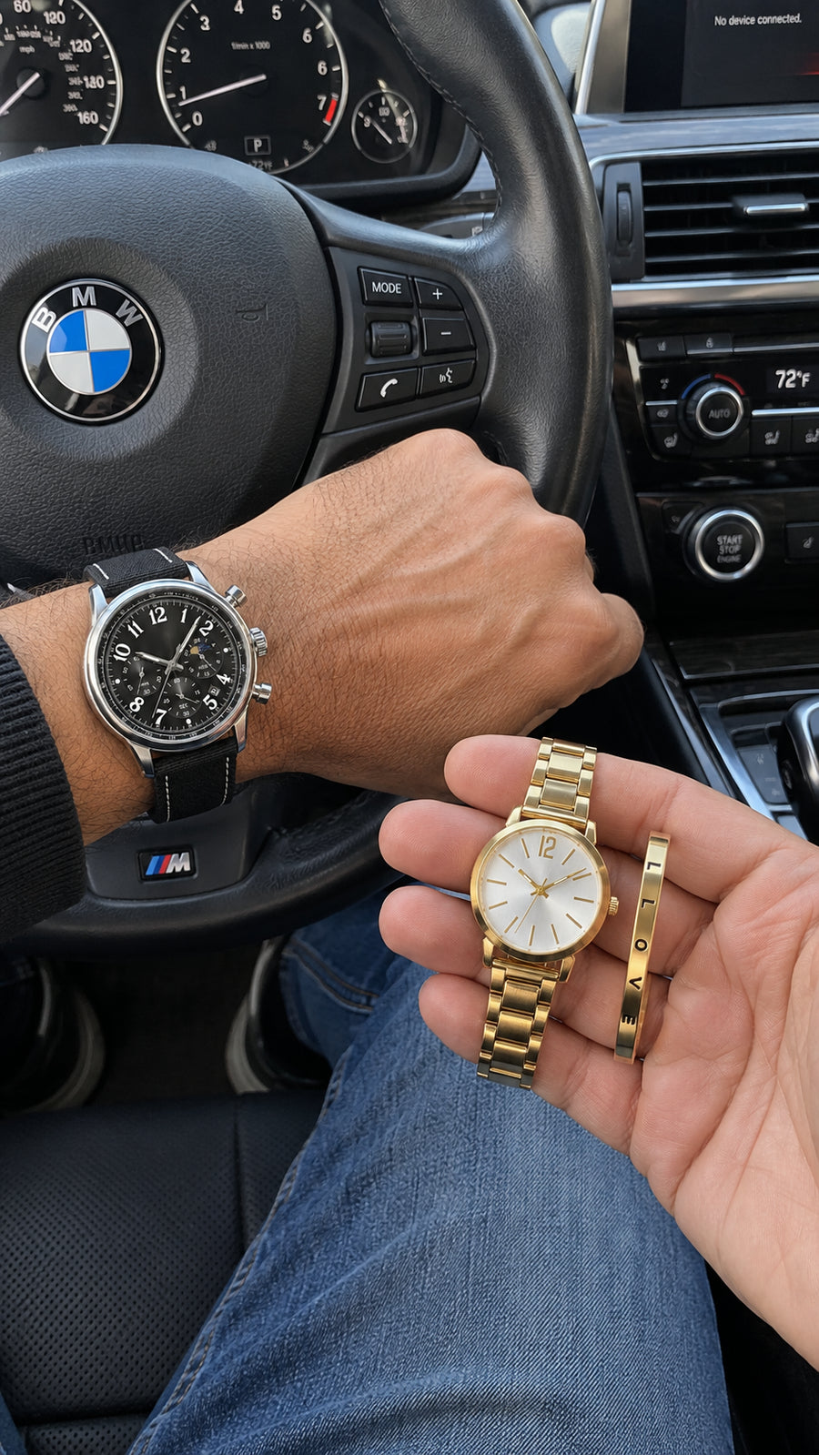 Happy with both watches